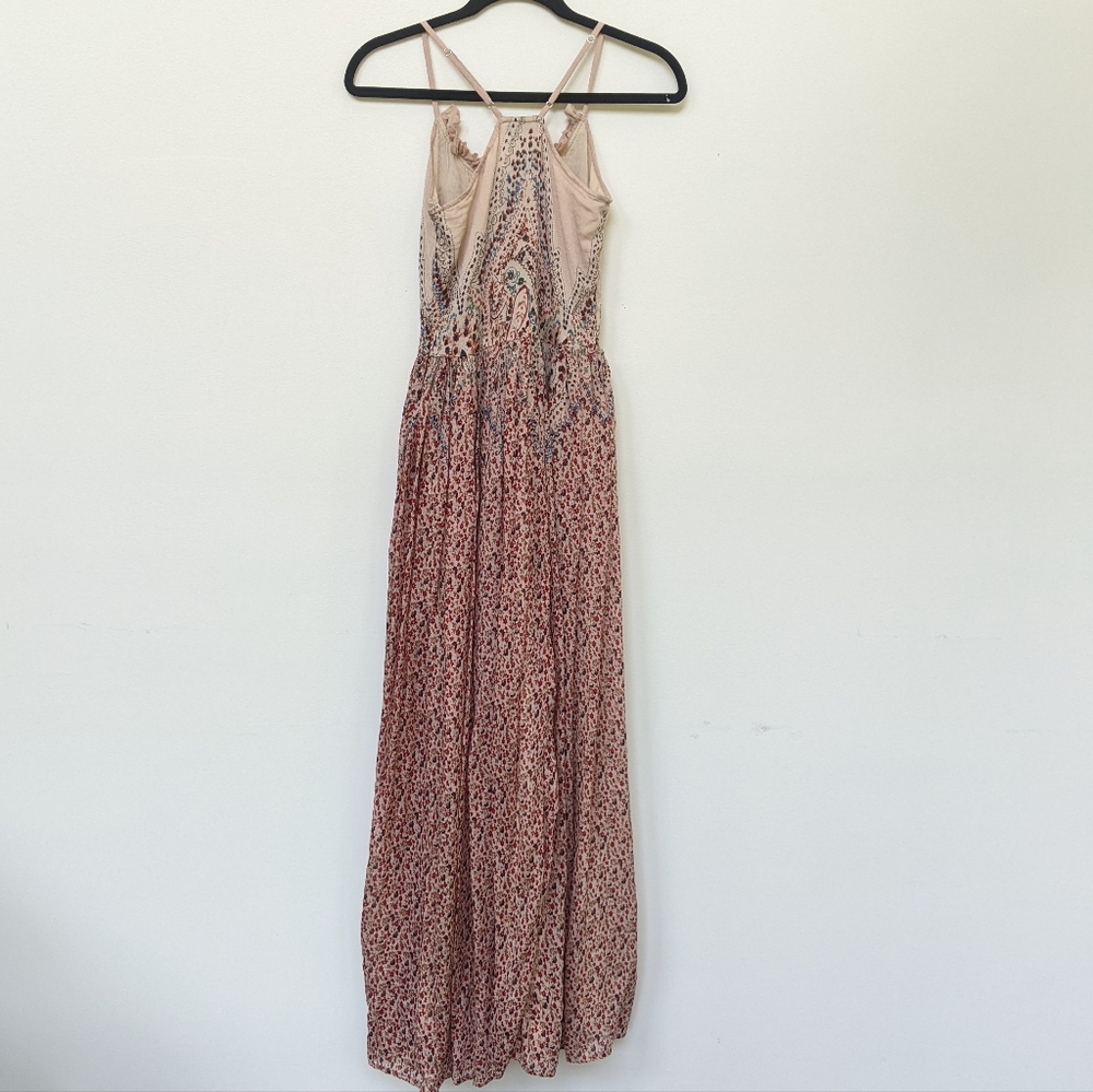 Anthropologie Silk Mes Demoiselles Maxi Dress - Picture 3 of 7